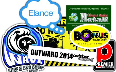 Tisak Naljepnica, oblik po želji